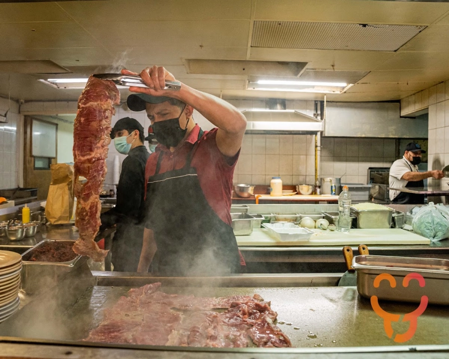Tacos Salseados en Tijuana