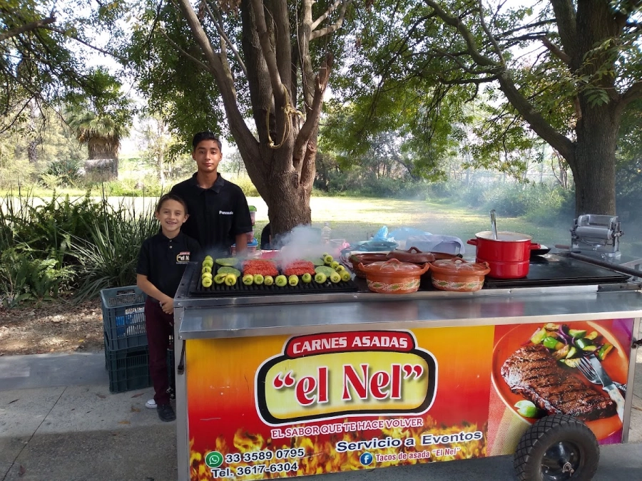 Tacos de asada "el nel" en Guadalajara