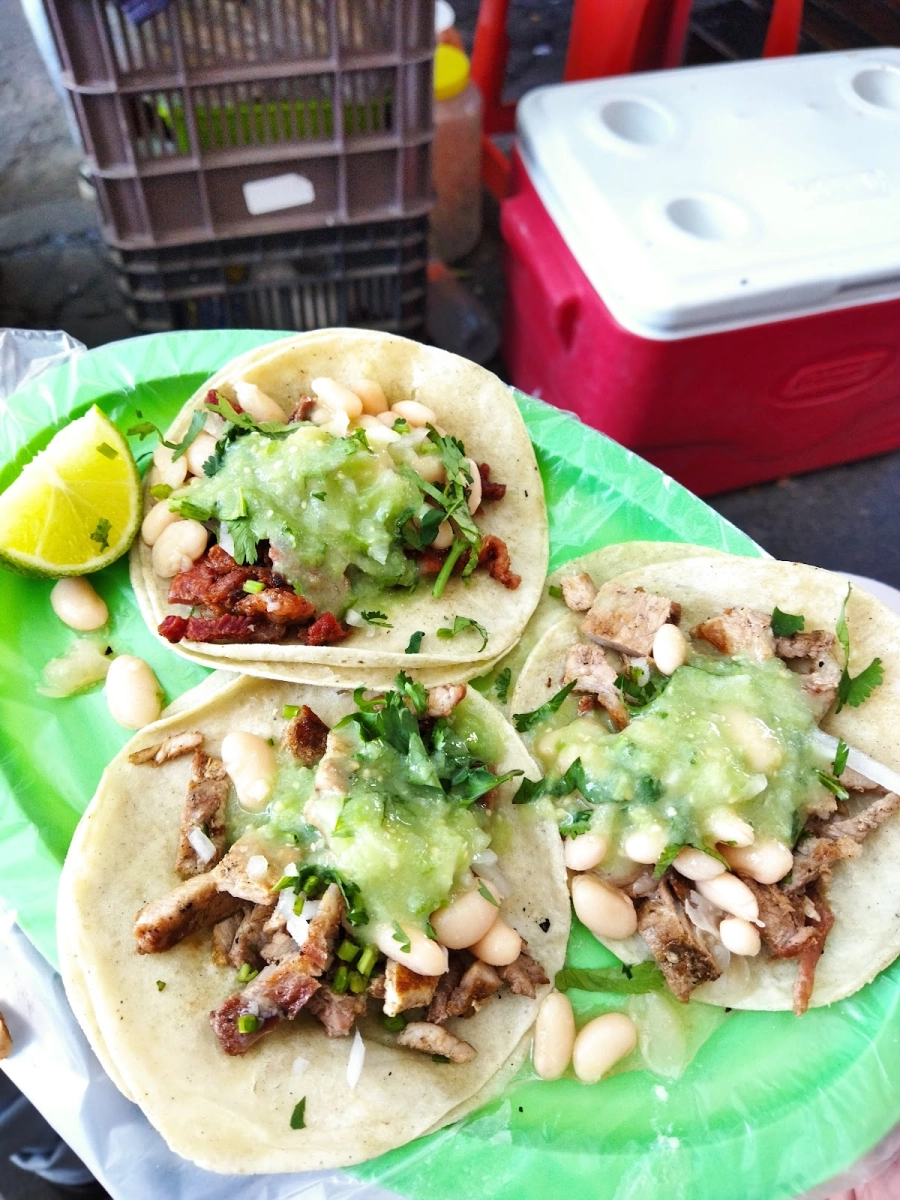 Los tacos de asada Al carbón en Guadalajara