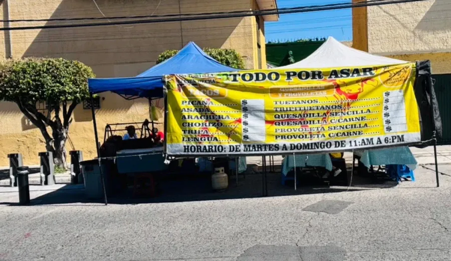 Tacos al Carbon las Comadres en Guadalajara