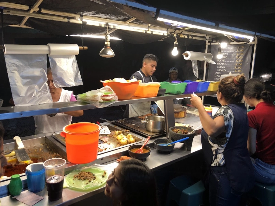Tacos y burros Daffy en Guadalajara