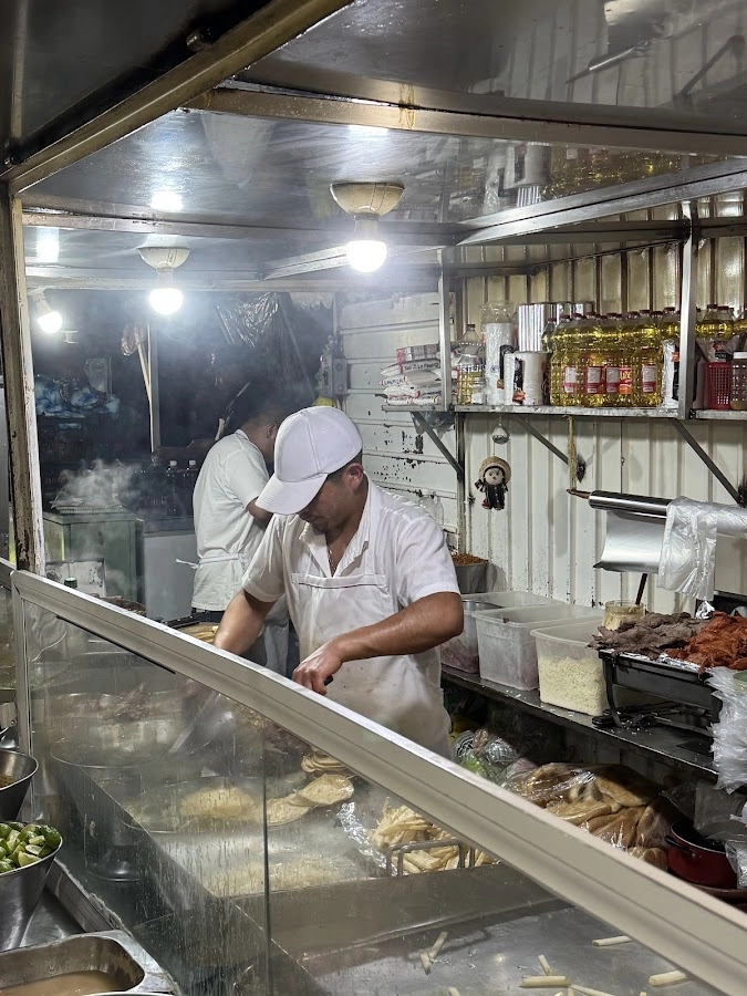 Tacos "El Texano" en Santa Ana Tlapaltitlán