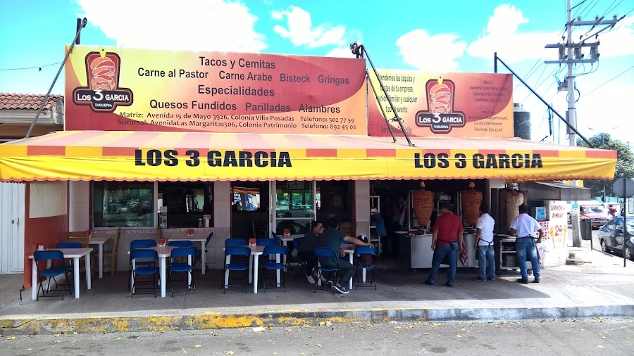 Taquería Los 3 García 15 de Mayo en Heroica Puebla de Zaragoza