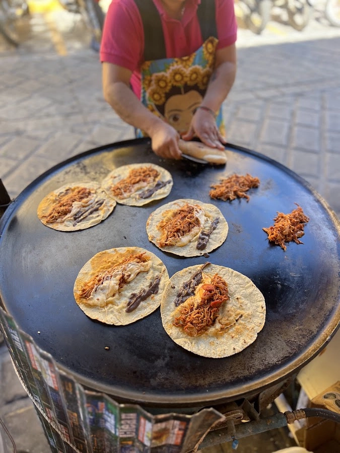 Tacos de Cazuela Tia Chave en Oaxaca de Juárez