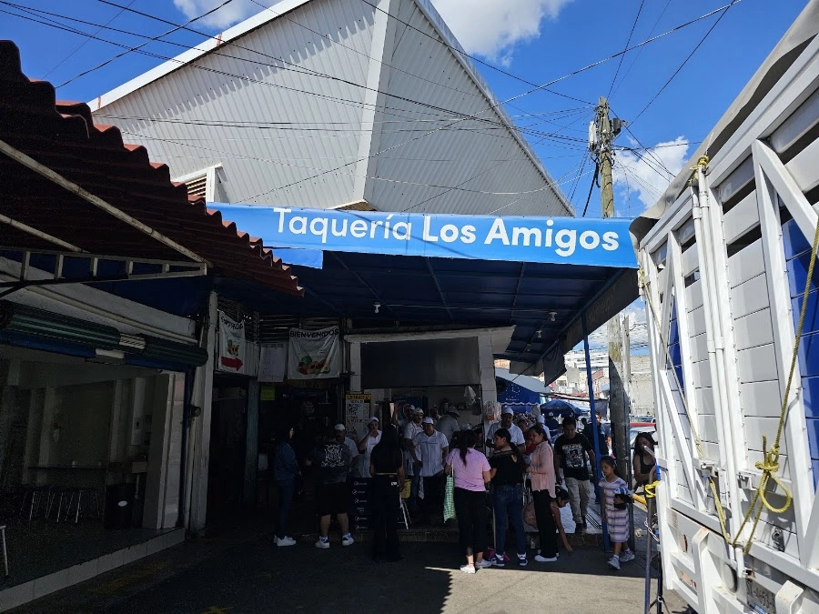 Taquería "Los Amigos" en Santiago de Querétaro