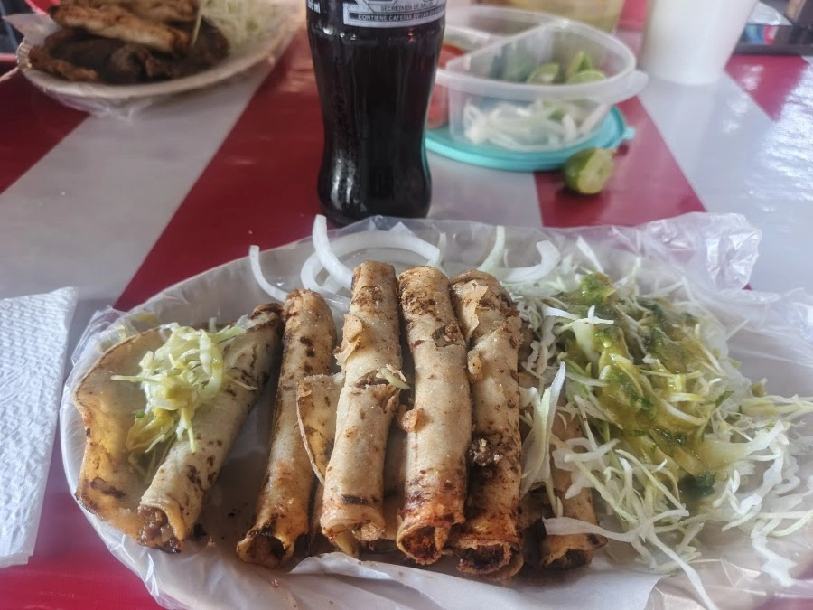 Taquitos de la Estación doña Toñita en Ciudad Victoria