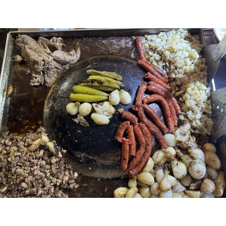 Tacos de suadero y chorizo en Guadalajara