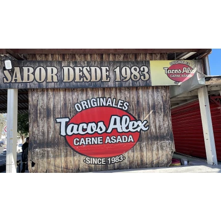 Originales Tacos Alex desde 1983 en Mexicali