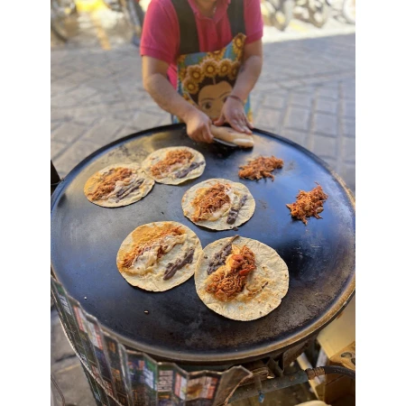 Tacos de Cazuela Tia Chave en Oaxaca de Juárez